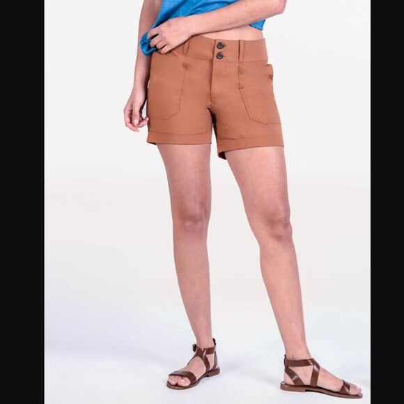 Sherpa Naya 5 inch Short Henna Brown | Size 6 - Picture 1 of 13